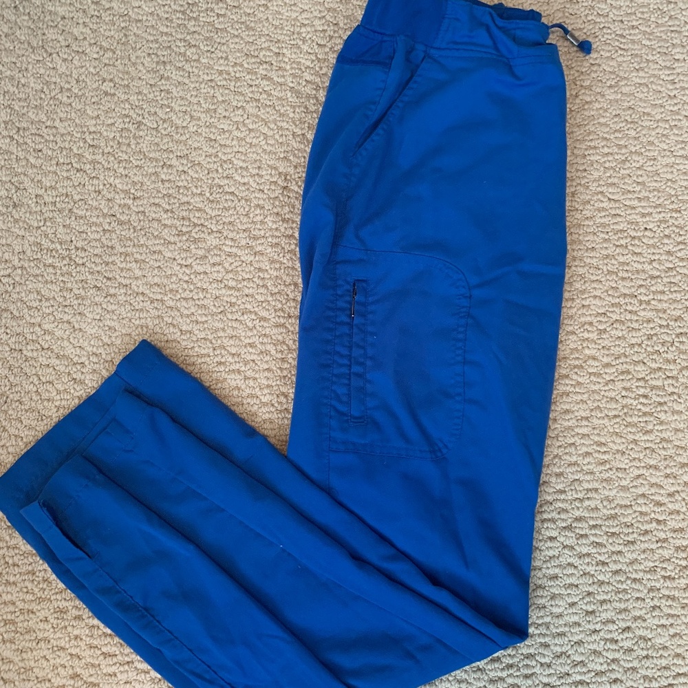 Royal Blue Grey's Anatomy Scrub Bottoms